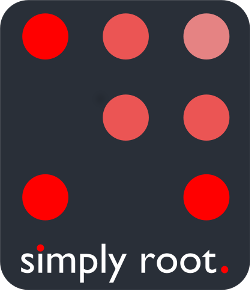 simply root Footer Logo